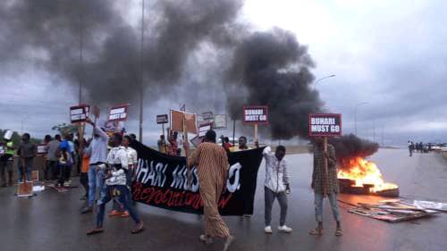 Protesters