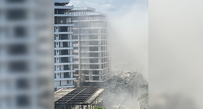 panic,-shock-as-high-rise-building-collapses-in-ikoyi,-lagos