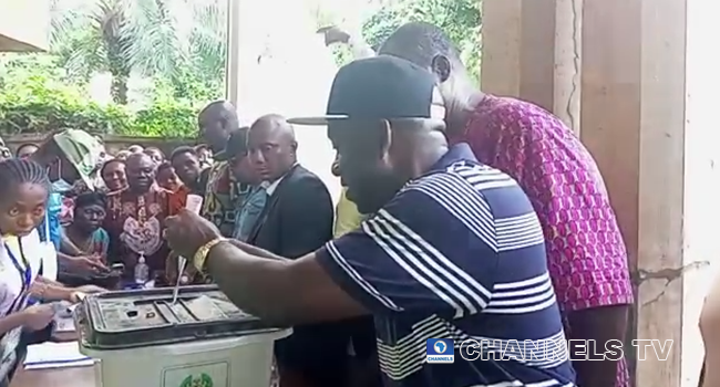 anambra-election:-soludo-finally-votes-after-waiting-for-over-five-hours