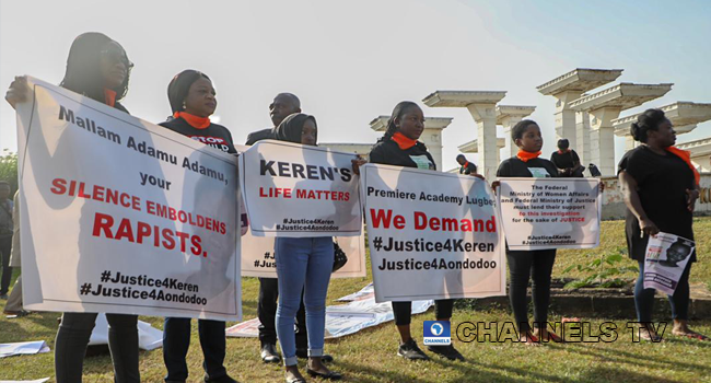 karen-happuch:-group-protests-at-unity-fountain,-demands-probe-into-schoolgirl’s-death