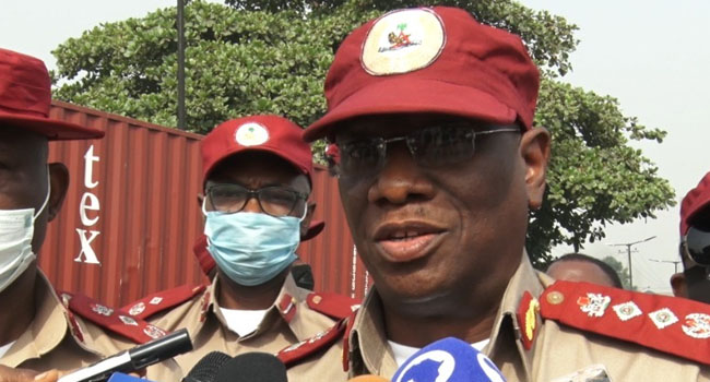 frsc-boss-calls-for-caution-during-yuletide-celebration,-vows-to-prosecute-offenders