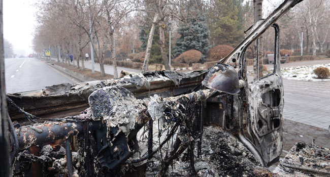 kazakh-leader-rejects-talks,-vows-to-destroy-‘armed-bandits’