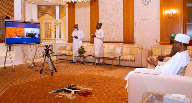 afcon-2021:-‘keep-winning,’-buhari-tells-eagles-ahead-of-tunisia-match