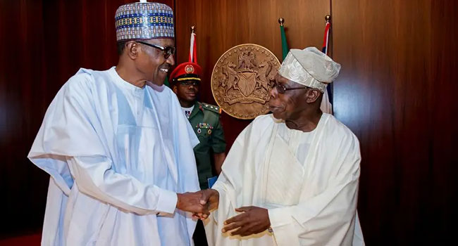 buhari-extols-obasanjo’s-wisdom,-insight-at-85