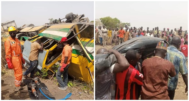 train-derails-in-kaduna,-kills-driver